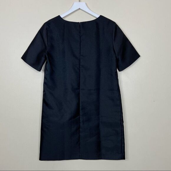 FRENCH CONNECTION Dreams Are Free Shift Dress Black Neon Sign Size 6 - Picture 5 of 7